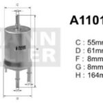 A110146 (P836/2) filtr paliwaDENCKERMANN