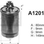 A120153 (PP839/6) filtr paliwaDENCKERMANN