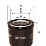 BFO4171 (OP539) filtr oleju Borg&Beck