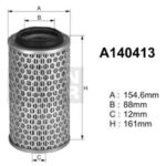 A140413 Filtr powietrza Denckermann