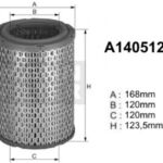 A140512 Filtr powietrza Denckermann