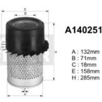 A140251 Filtr powietrza Denckermann