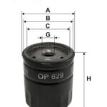 BFO4003 (OP629) filtr oleju Borg&Beck