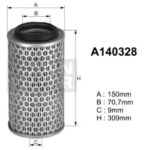 A140328 Filtr powietrza Denckermann