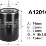 A120107 (PP845) filtr paliwaDENCKERMANN