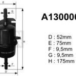 A130006 (PS921) filtr paliwaDENCKERMANN