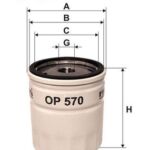 BFO4013 (OP570) filtr oleju Borg&Beck