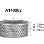 A140262 Filtr powietrza Denckermann
