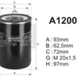 A120045 filtr paliwa DENCKERMANN