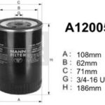 A120057 filtr paliwa DENCKERMANN