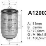 A120029 filtr paliwa DENCKERMANN