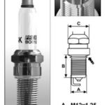 BOR12LGS (3092) świeca zapłonowa BRISKPremium LGS - spark plug