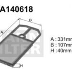 A140618 Filtr powietrza Denckermann
