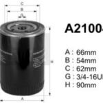 A210046 (OP612) filtr oleju DENCKERMANN