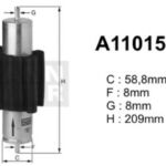 A110158 filtr paliwa DENCKERMANN