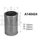 A140424 Filtr powietrza Denckermann