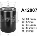 A120072 filtr paliwa DENCKERMANN