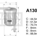 A130035 filtr paliwa DENCKERMANN