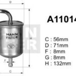 A110143 filtr paliwa DENCKERMANN