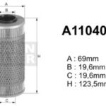 A110403 filtr paliwa DENCKERMANN