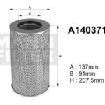 A140371 (AE335) Filtr powietrzaDENCKERMANN