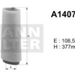 A140706 (AK362) Filtr powietrzaDENCKERMANN