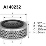A140232 Filtr powietrza Denckermann