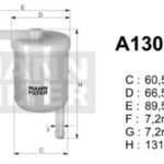 A130011 filtr paliwa DENCKERMANN