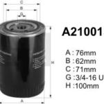 A210013 (OP546) filtr olejuDENCKERMANN