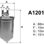 A120159 (PP838/5) filtr paliwaDENCKERMANN