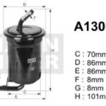 A130012 filtr paliwa DENCKERMANN