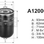 A120061 filtr paliwa DENCKERMANN