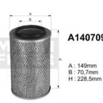 A140709 Filtr powietrza Denckermann