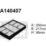 A140407 Filtr powietrza Denckermann
