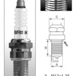 BR14S (1525) świeca zapłonowa BRISKSilver LPG/CNG - spark plug