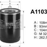 A110368 filtr paliwa DENCKERMANN