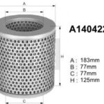 A140422 Filtr powietrza Denckermann