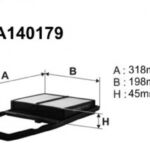 A140179 (AP104/2) Filtr powietrzaDENCKERMANN