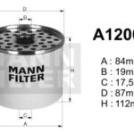 A120011 (PM844) filtr paliwaDENCKERMANN