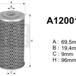 A120019 (PM936) filtr paliwaDENCKERMANN