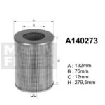 A140273 Filtr powietrza Denckermann