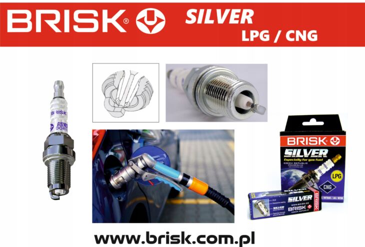 Świeca BRISK Silver do LPG/CNG - DR17YS-9 / 1463 - obrazek 4