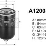 A120082 filtr paliwa DENCKERMANN