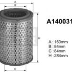 A140031 (AR316) Filtr powietrzaDENCKERMANN