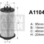 A110407 filtr paliwa DENCKERMANN