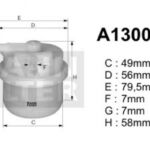 A130033 filtr paliwa DENCKERMANN